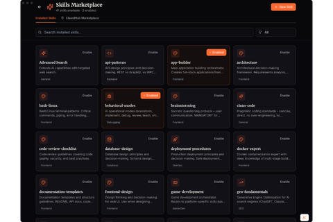 Skill Marketplace (Galaxy)